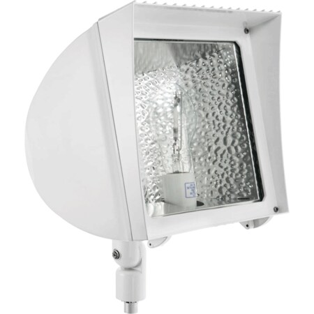 Rab FLEXFLOOD 100W MH QT HPF WALL MOUNT LAMP + 120V PCS WHT FXH100XQTW/PCS